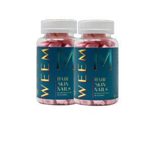 WEEM Hair Skin & Nails Gummies – Pack of 2