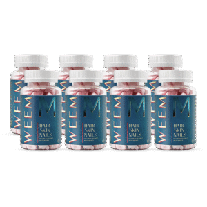 WEEM Hair Skin & Nails Gummies – Pack of 8