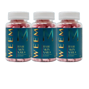 WEEM Hair Skin & Nails Gummies – Pack of 3