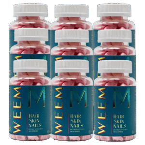 WEEM Hair Skin & Nails Gummies – Pack of 8